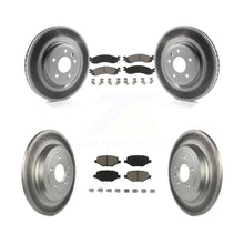 Load image into Gallery viewer, [Front+Rear] 2010-2012 Ford Taurus SHO Premium Coated Rotors &amp; Ceramic Pads Brake Kit For Max Braking