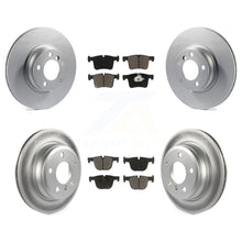 Charger l'image dans la galerie, Front Rear Coated Disc Brake Rotors And Ceramic Pads Kit For BMW 428i xDrive