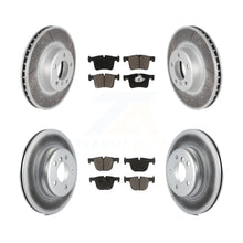 Charger l'image dans la galerie, Front Rear Coated Brake Rotor &amp; Ceramic Pad Kit For BMW 435i 335i xDrive GT Gran