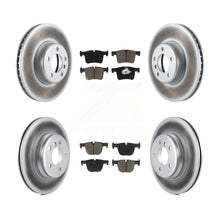 Charger l'image dans la galerie, Front Rear Coated Brake Rotor &amp; Ceramic Pad Kit For BMW 435i 335i xDrive GT Gran