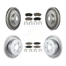 Charger l'image dans la galerie, [Front+Rear] 2005 Subaru Outback Legacy Premium Coated Rotors &amp; Ceramic Pads Brake Kit For Max Braking