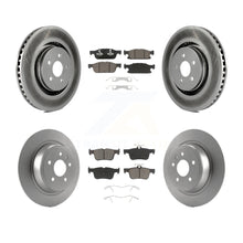 Charger l'image dans la galerie, Front Rear Coat Brake Rotor Ceramic Pad Kit For Lincoln MKX With 14mm Wheel Lugs