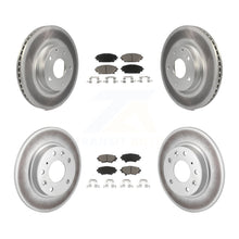 Load image into Gallery viewer, Front Rear Coated Disc Brake Rotors And Ceramic Pads Kit For Mazda 3 Sport 2.5L