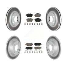 Load image into Gallery viewer, Front Rear Coated Brake Rotor Ceramic Pad Kit For Mini Cooper Countryman Paceman