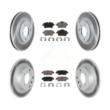 Load image into Gallery viewer, Front Rear Coated Brake Rotor Ceramic Pad Kit For Mini Cooper Countryman Paceman