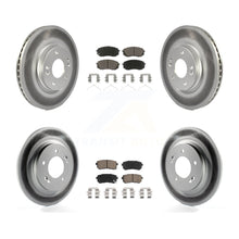 Charger l&#39;image dans la galerie, [Front+Rear] 2016 Kia Optima LX/EX/LX 1.6T Premium Coated Rotors &amp; Ceramic Pads Brake Kit For Max Braking