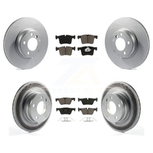 Charger l'image dans la galerie, Front Rear Coated Disc Brake Rotor Ceramic Pad Kit For BMW 328i 428i xDrive 228i