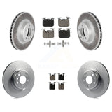 Front Rear Coat Brake Rotors Ceramic Pad Kit For BMW 428i 228i xDrive Gran Coupe