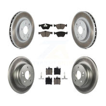 Load image into Gallery viewer, Front Rear Coated Brake Rotor Ceramic Pad Kit For Mercedes-Benz E320 CLK320 E430