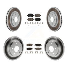 Charger l'image dans la galerie, Front Rear Coat Disc Brake Rotor Ceramic Pad Kit For Chevrolet Malibu Pontiac G6