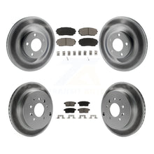 Load image into Gallery viewer, Front Rear Coated Disc Brake Rotor And Ceramic Pad Kit For Ford Edge Lincoln MKX