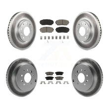 Load image into Gallery viewer, Front Rear Coat Brake Rotor Ceramic Pad Kit For Ford Edge Mazda CX-7 Lincoln MKX