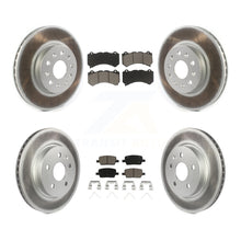 Load image into Gallery viewer, Front Rear Coat Brake Rotor Ceramic Pad Kit For 2019-2020 Chevrolet Camaro LT/LS