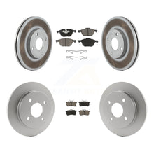 Charger l'image dans la galerie, Front Rear Coat Disc Brake Rotor Ceramic Pad Kit For Ford Focus rear brakes