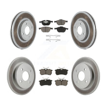 Charger l'image dans la galerie, Front Rear Coat Disc Brake Rotor Ceramic Pad Kit For Ford Focus rear brakes
