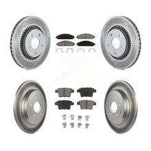 Load image into Gallery viewer, Front Rear Coated Brake Rotors Ceramic Pad Kit For Ford Five Hundred Freestyle X