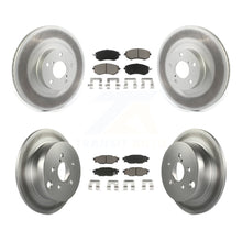 Charger l'image dans la galerie, Front Rear Coated Brake Rotor &amp; Ceramic Pad Kit For Subaru Forester XV Crosstrek