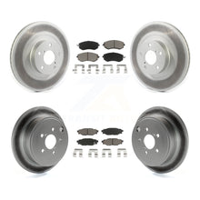 Load image into Gallery viewer, Front Rear Coat Brake Rotors Ceramic Pad Kit For Subaru Impreza Outback Forester