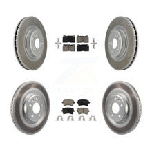 Load image into Gallery viewer, Front Rear Coated Disc Brake Rotors And Ceramic Pads Kit For Audi Q5