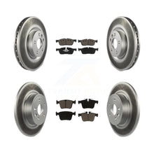 Charger l'image dans la galerie, Front Rear Coated Disc Brake Rotor &amp; Ceramic Pad Kit For Land Rover Range Evoque