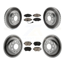 Charger l'image dans la galerie, Front Rear Coat Disc Brake Rotors Ceramic Pad Kit For Volkswagen Golf SportWagen