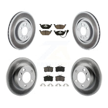 Load image into Gallery viewer, Front Rear Coated Disc Brake Rotors And Ceramic Pads Kit For Volkswagen Beetle