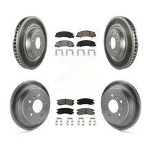 Load image into Gallery viewer, Front Rear Coated Disc Brake Rotor And Ceramic Pad Kit For Buick LaCrosse Allure