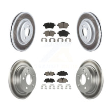 Charger l'image dans la galerie, [Front+Rear] 2015 Mini Cooper 2.0L/1.5L Premium Coated Rotors &amp; Ceramic Pads Brake Kit For Max Braking