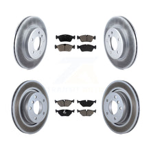 Load image into Gallery viewer, Front Rear Coated Brake Rotor Ceramic Pad Kit For BMW 325i 325Ci 323i 328i 323Ci