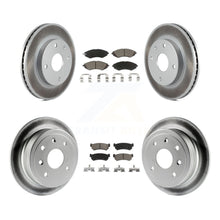 Load image into Gallery viewer, Front Rear Coated Brake Rotors Ceramic Pad Kit For Suzuki Forenza Reno Chevrolet