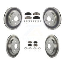 Load image into Gallery viewer, Front Rear Coat Disc Brake Rotors Ceramic Pad Kit For Toyota Prius Corolla Prime