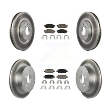 Charger l'image dans la galerie, Front Rear Coat Brake Rotors Ceramic Pad Kit For Nissan Murano INFINITI M37 QX70
