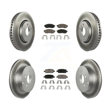 Load image into Gallery viewer, Front Rear Coated Brake Rotor &amp; Ceramic Pad Kit For INFINITI FX35 FX37 QX70 FX45