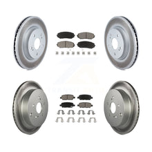 Charger l'image dans la galerie, [Front+Rear] 2009-2013 Suzuki Grand Vitara Premium Coated Rotors &amp; Ceramic Pads Brake Kit For Max Braking