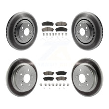 Load image into Gallery viewer, Front Rear Coated Disc Brake Rotor Ceramic Pad Kit For Lexus NX200t NX300 NX300h
