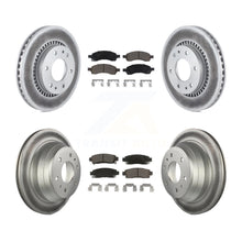 Load image into Gallery viewer, Front Rear Coat Brake Rotors Ceramic Pad Kit For Chevrolet Trailblazer GMC Envoy