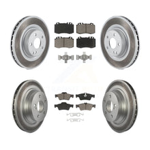 Load image into Gallery viewer, Front Rear Coat Brake Rotor Ceramic Pad Kit For Mercedes-Benz CLS550 CLS500 E550