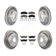 Load image into Gallery viewer, Front Rear Coated Disc Brake Rotor &amp; Ceramic Pad Kit For Ford Ranger Mazda B4000