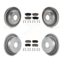 Load image into Gallery viewer, Front Rear Coat Disc Brake Rotor Ceramic Pad Kit For Hyundai Accent Kia Rio Rio5