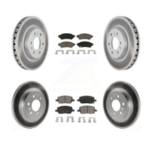 Load image into Gallery viewer, Front Rear Coat Brake Rotor Ceramic Pad Kit For Chevrolet Uplander Buick Terraza