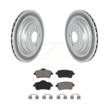 Load image into Gallery viewer, Rear Coated Brake Rotor Ceramic Pad Kit For Mercedes-Benz ML350 GLE350 GLE43 AMG