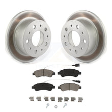 Charger l&#39;image dans la galerie, Rear Coated Disc Brake Rotors &amp; Ceramic Pad Kit For Ram ProMaster 1500 2500 3500