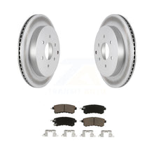 Charger l&#39;image dans la galerie, Rear Coat Disc Brake Rotors Ceramic Pad Kit For INFINITI Nissan Armada QX80 QX56