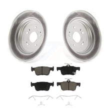 Charger l&#39;image dans la galerie, Rear Coated Disc Brake Rotors And Ceramic Pads Kit For 2019-2022 Acura RDX