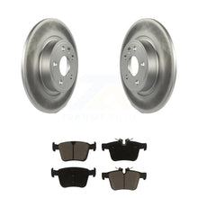 Charger l&#39;image dans la galerie, Rear Coat Disc Brake Rotor Ceramic Pad Kit For Land Rover Discovery Sport Jaguar