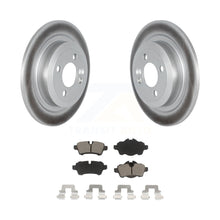 Charger l&#39;image dans la galerie, Rear Coated Disc Brake Rotors And Ceramic Pads Kit For Mini Cooper