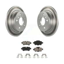 Charger l&#39;image dans la galerie, Rear Coated Disc Brake Rotors And Ceramic Pads Kit For Mini Cooper