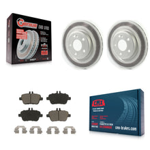 Load image into Gallery viewer, Rear Coated Brake Rotor Ceramic Pad Kit For Mercedes-Benz GLA250 CLA250 INFINITI