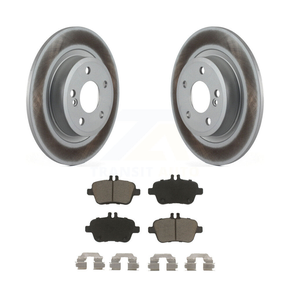 Rear Coat Brake Rotor Ceramic Pad Kit For Mercedes-Benz GLA250 CLA250 INFINITI B