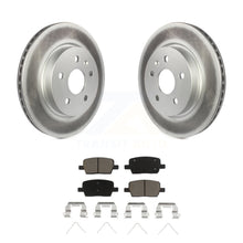 Charger l&#39;image dans la galerie, Rear Coated Disc Brake Rotor &amp; Ceramic Pad Kit For Chevrolet Camaro Cadillac CT6